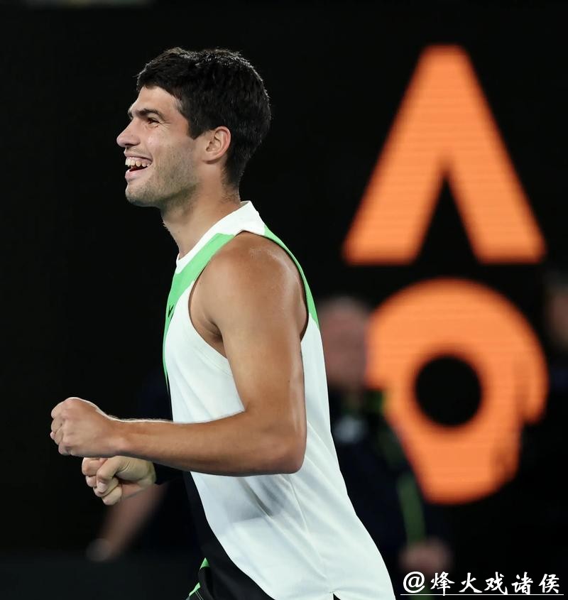 阿尔卡拉斯直落三盘晋级 连续三年打进澳网16强