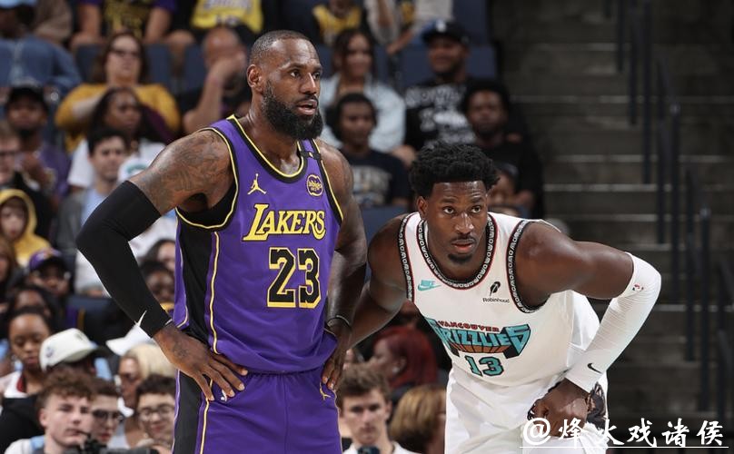 浓眉缺阵詹姆斯空砍39+7+6 湖人不敌灰熊2连败 浓眉缺阵詹姆斯空砍39+7+6 湖人不敌灰熊2连败